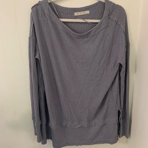 We the Free thermal tunic top